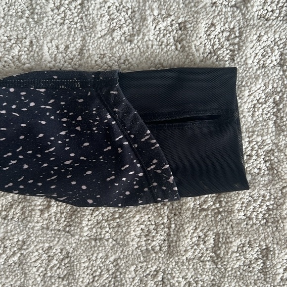 lululemon black & pink speckled half-zip pullover - Picture 5 of 5